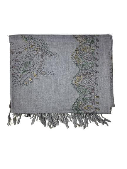 Premium Handwoven Wool Shawl for Women – Handmade Chitrali Embroidery – Artisan Made
